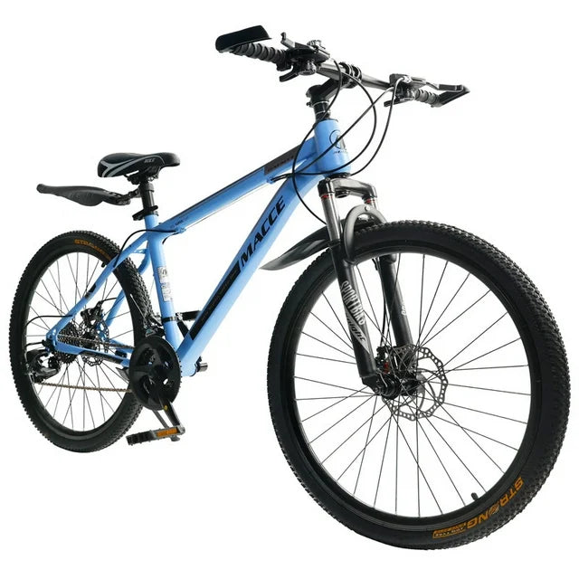ARTUDATECH 29 Inch Mountain Bike for Adult, 21-Speed Dual Suspension High-Carbon Steel MTB Bicycle, Dual Disc Brake Bikes for Men Women