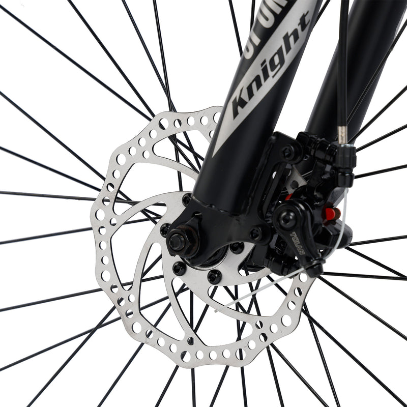 26" Spoke Wheel 24 Speed Mountain Bicycle Adult Bike MTB w/ fender Blue+Orange