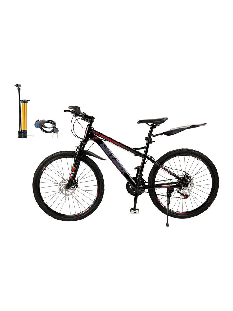 26" 21 speed Mountain Bike Double Disc Brake Thumb Shifter Unisex Teenagers MTB MTB 21 speed 26 inches Mountain Bike Double Disc Brake Unisex Teenagers Bicycle