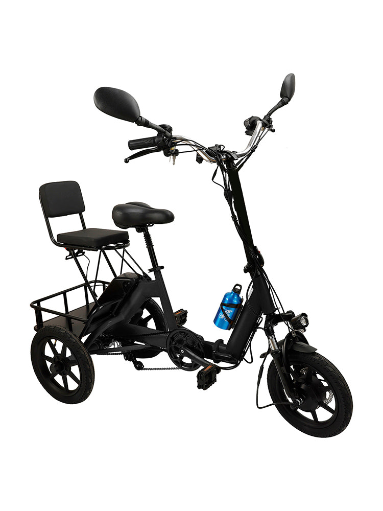 Three Wheel E-Trike for Adults 3 Wheel Electric Folding Tricycle