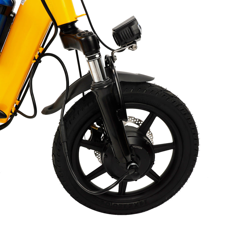 48V 350W Three Wheel Electric Folding Trike for Adults 3 Wheel E-Tricycle