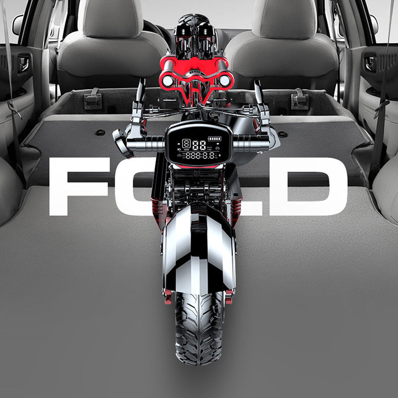 2000W 21ah off-road alloy electric scooter for adult，With large display screen,  Dual drive 12" tires