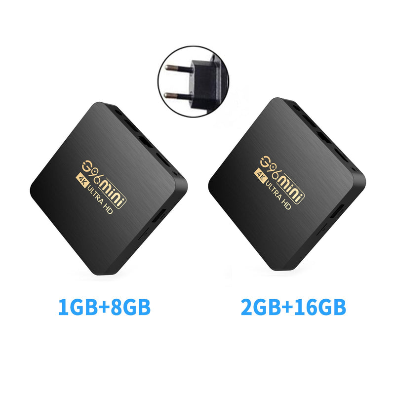 G96mini Smart Android 11.0 TV Box Quad Core 4K WIFI 64bit HD Media Stream Player
