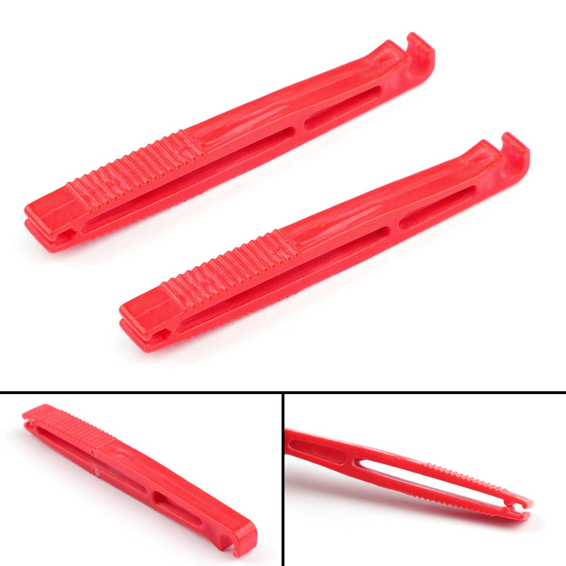 6 × Fuse Puller Car Automotive Medium Blade Tubular Fuse Extractor Red
