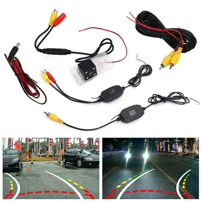 Wireless Dynamic Trajectory Tracks Rear View Camera Fit For A8 A6 A4 A3 Q7 S5 S6