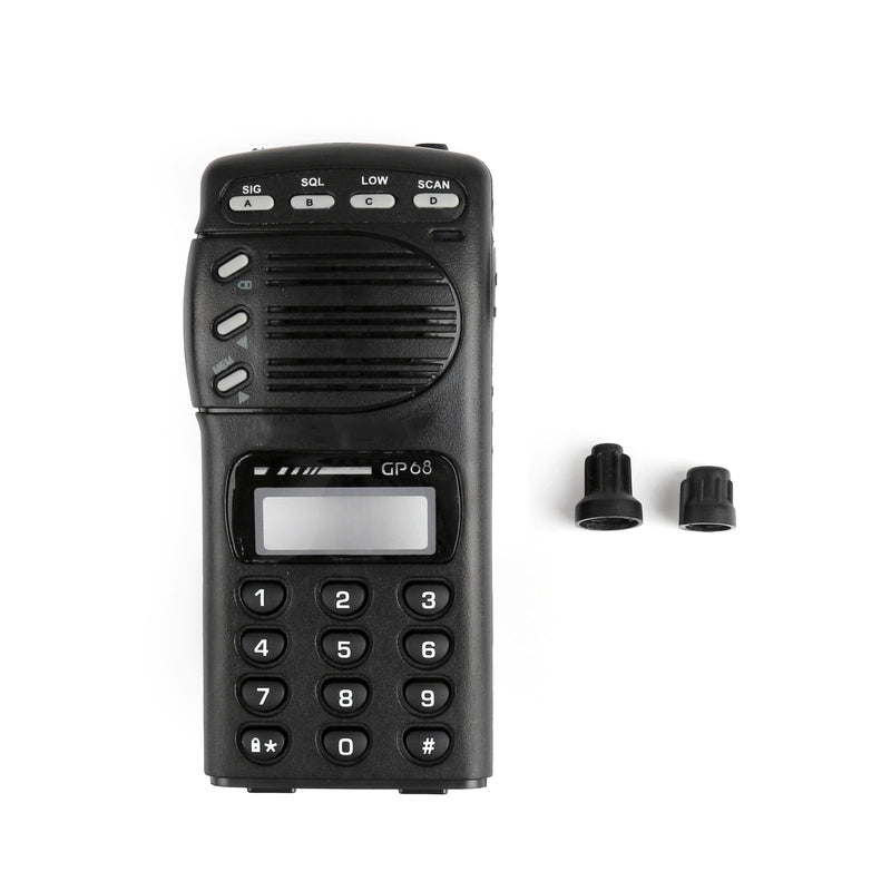 1x Front Outer Case Housing Cover Shell For Motorola GP68 Walkie Talkie Radio