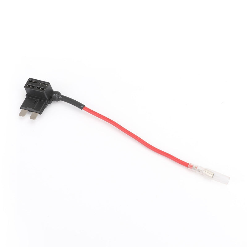 Standard Fuse Holder 10PCS Circuit Piggy Back Pluggable Medium Blade Tap Fuse box