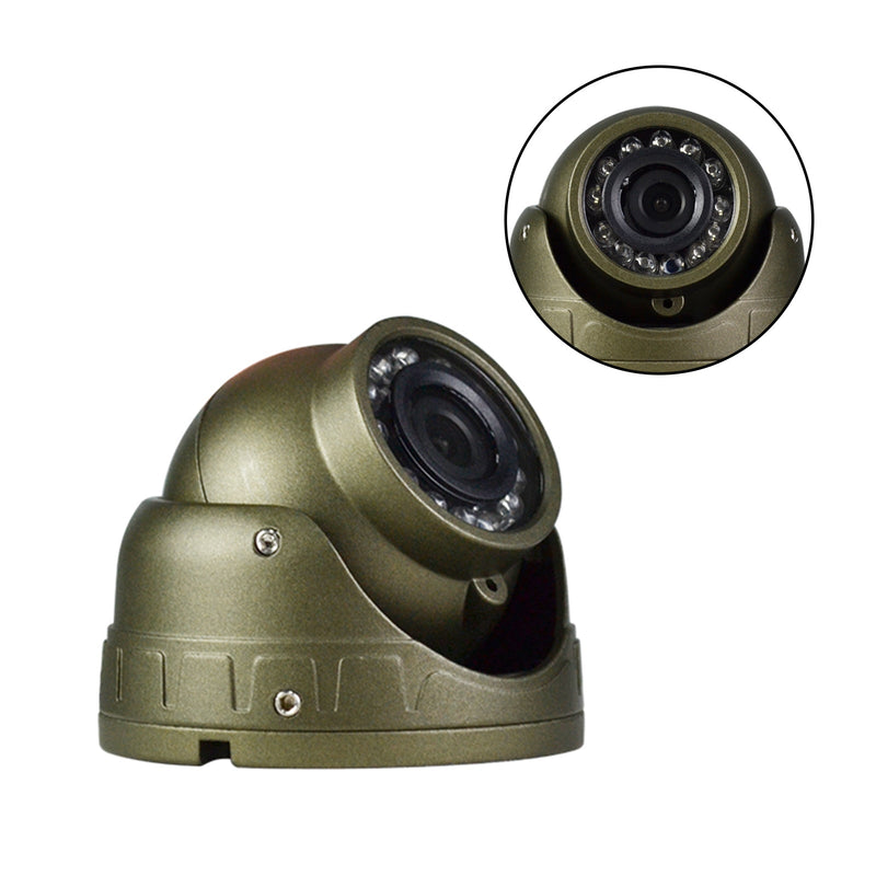 12 LED IR Night Vision Car rear view Reversing Parking Backup Camera For 12V 24V Bus Truck RV