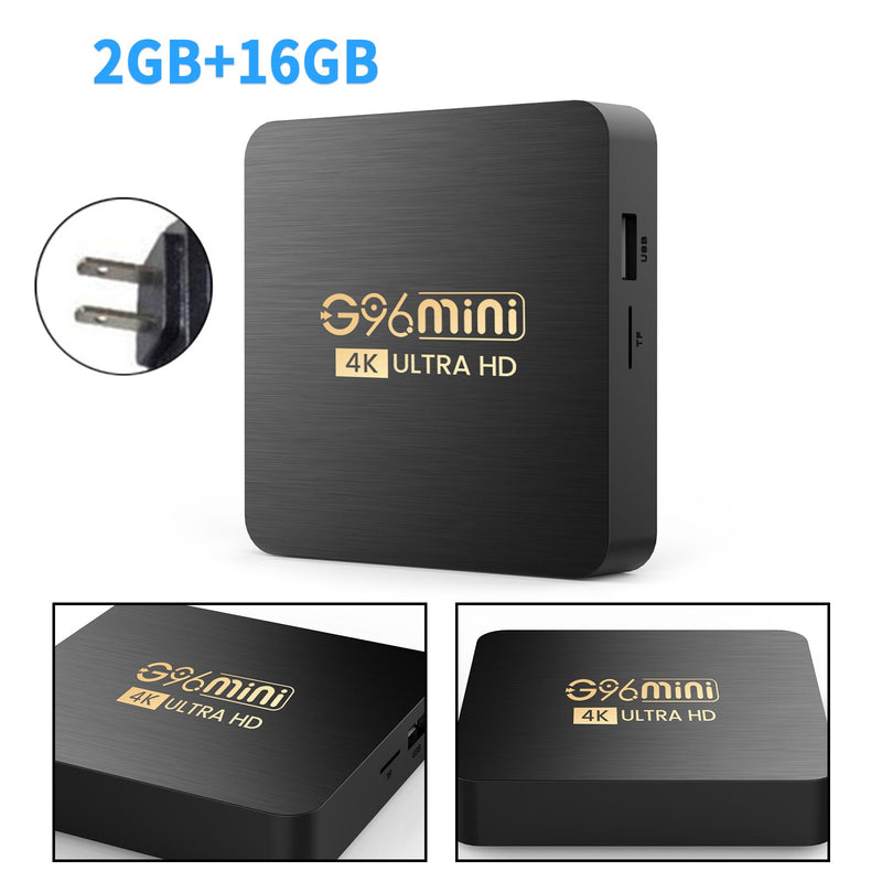 G96mini Smart Android 11.0 TV Box Quad Core 4K WIFI 64bit HD Media Stream Player