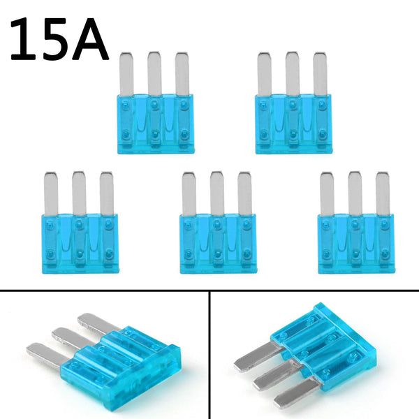 5Pcs Micro3 Fuse Automotive ATL 115A 3 Prong Micro Blade Fuse For Ford Focus