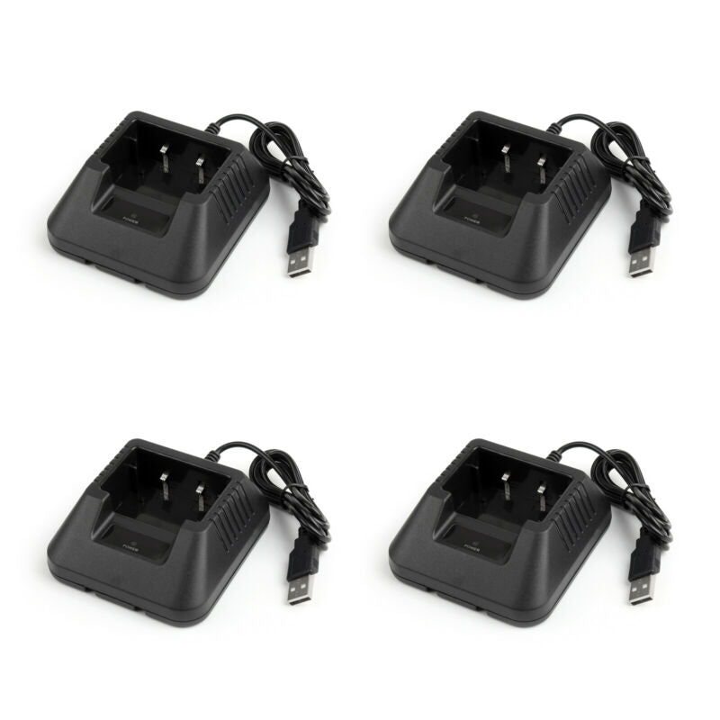 USB Car Radio Battery Charger For BAOFENG BF-UV5R UV5RA UV5RB Two Way Radio