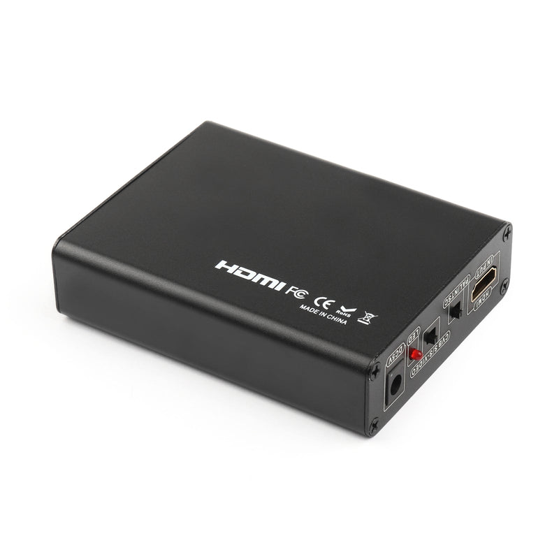 HDMI to 3 RCA AV+S-Video CVBS Composite R/L Audio 1080P Converter AU Plug Power
