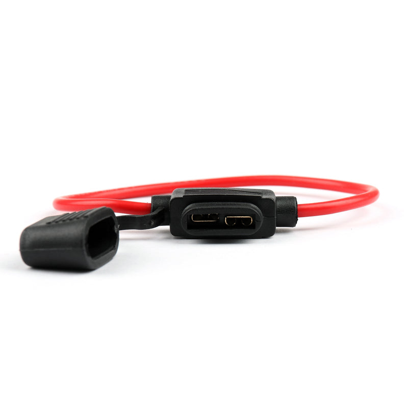 Mini Blade Fuse Holder Waterproof 12AWG In-Line Wire Cable For Car/Boat