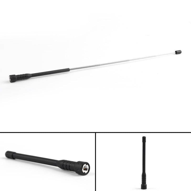 5Pcs Dual Band Extendable Antenna SMA-Male For Vertex Yaesu VX-1R VX-6R Radio