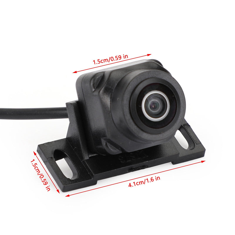Car Auto Rear + Front View Reverse Backup Parking Camera Waterproof HD 170º