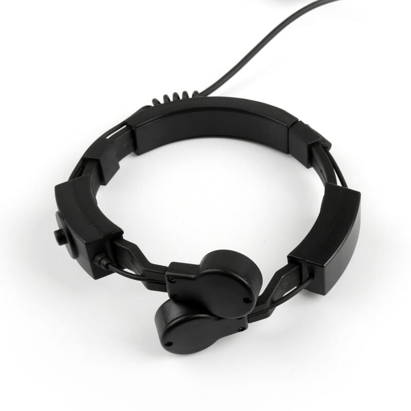 Tactical Throat Duty Headset Waterproof Mic PTT Heavy For Kenwood TK BaoFeng