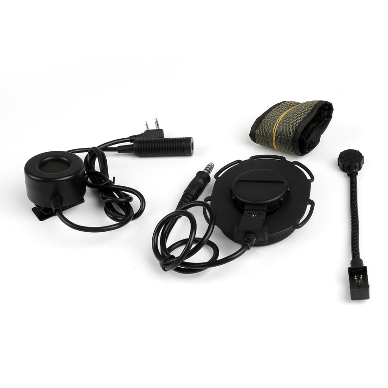 HD-03 Z Tactical Bowman Evo III Headset U94 PTT For Kenwood BaoFeng UV-5R Radio