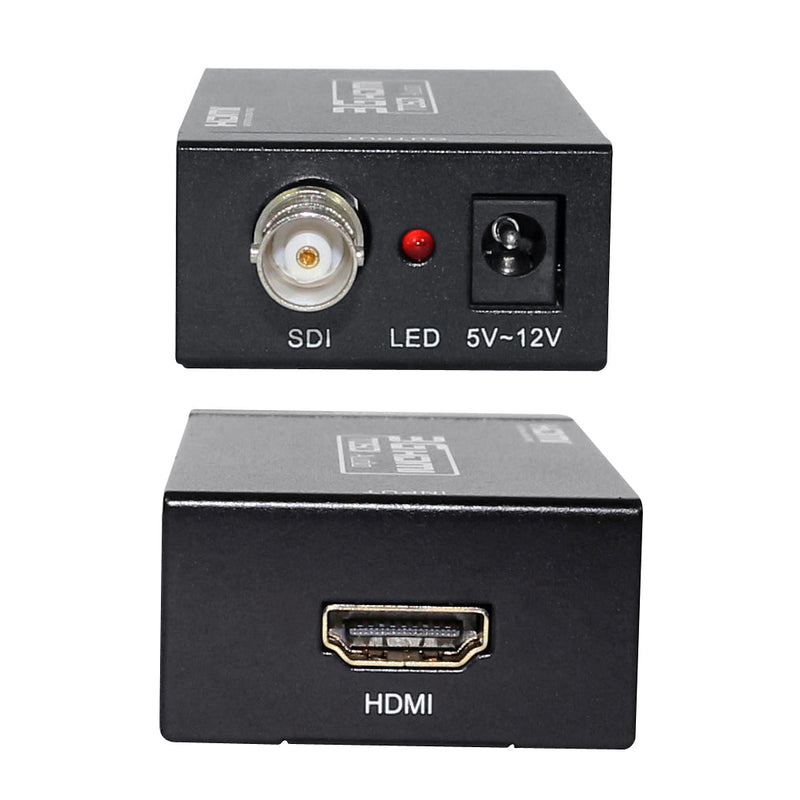 3G HDMI To SDI 1080P HD Video Audio Converter BNC Coaxial Cable US Plug Power