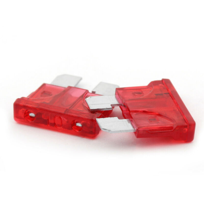Tap Fuse Holder 5-Piece Standard Blade Back Car 10A Add Circuit Fuse ACU With