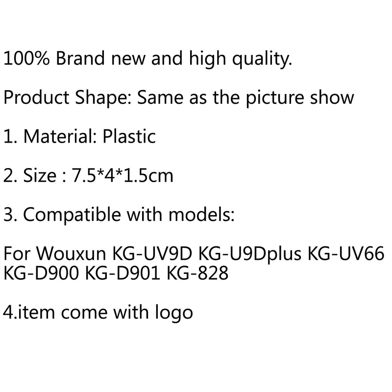 Original Belt Clip For Wouxun KG-UV8D KG-828 KG-D900 KG-UV66 Two Way Radios