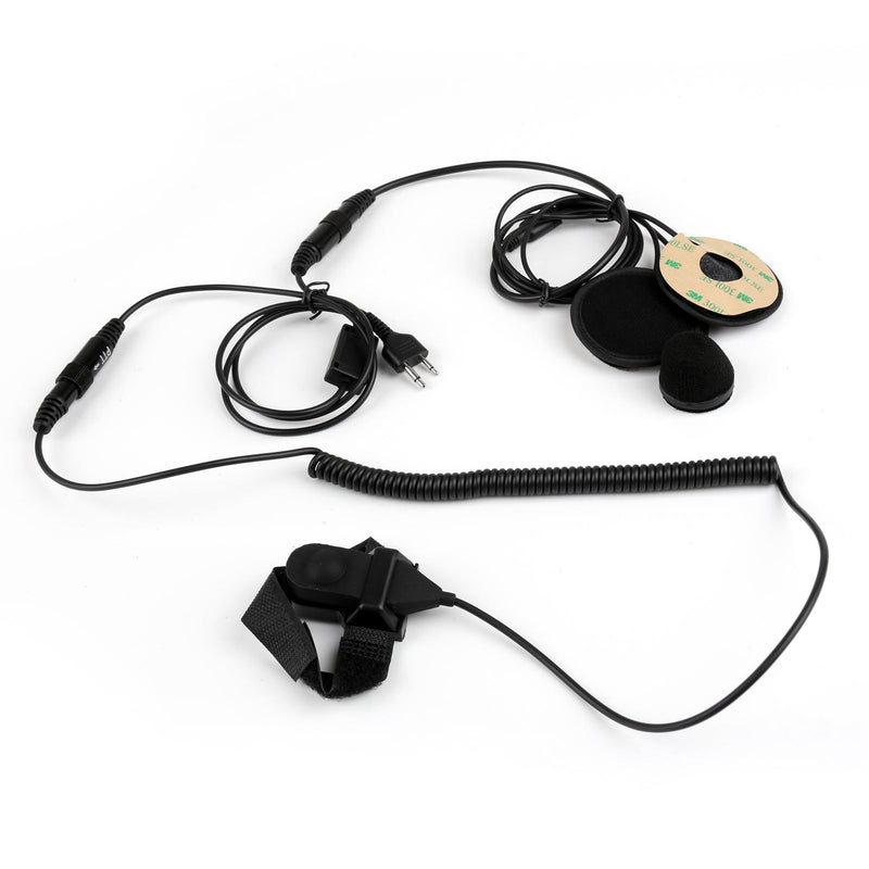 Helmet Tactical Motorcycle Headset PTT For Icom IC-V80/C150/V8/F10/F20 Radio