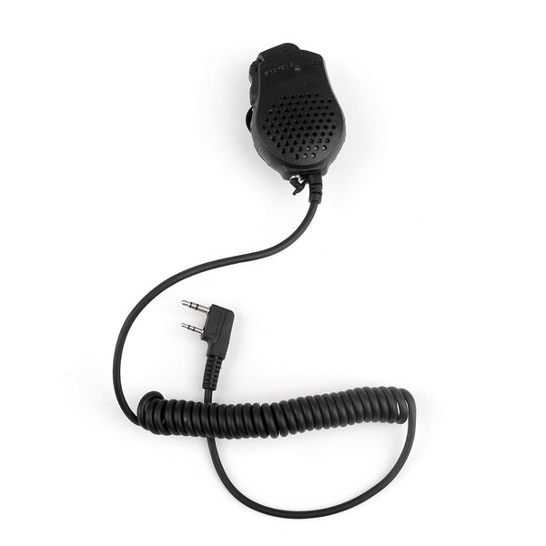 1x Dual Push-To-Talk PTT Speaker Mic For Baofeng UV82 L UV8 D UV5R A Two Way