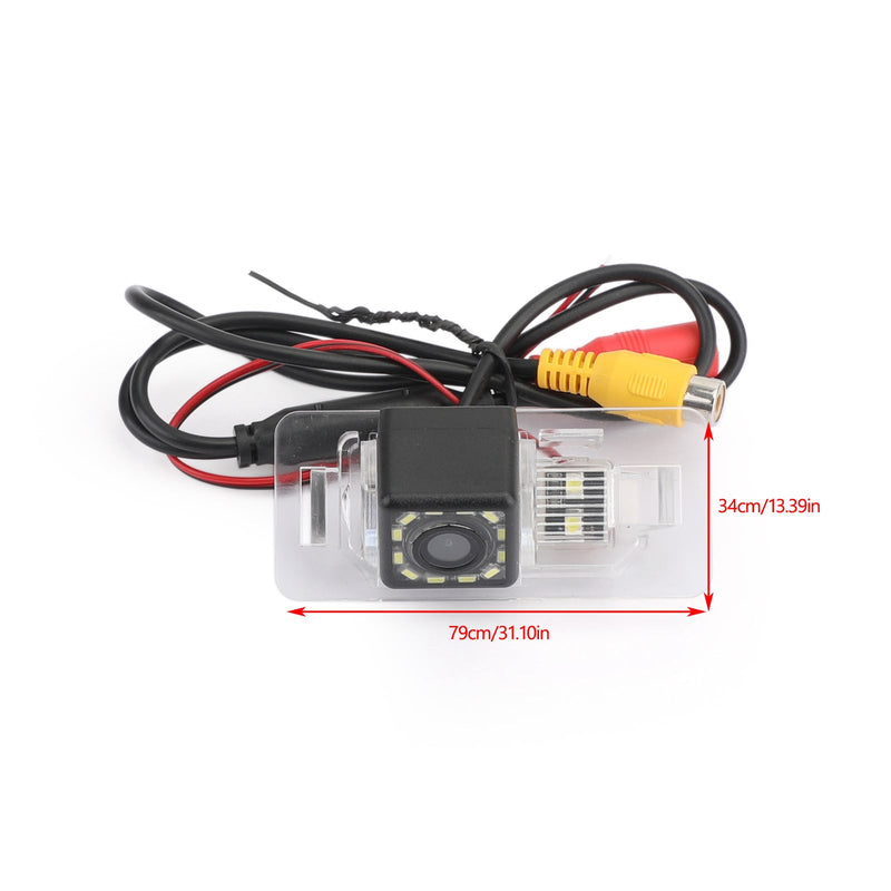 Bmw E46 E39 E70 E71 X3 X5 E60 E61 E90 E91 E92 Wireless Reverse Camera 12Led