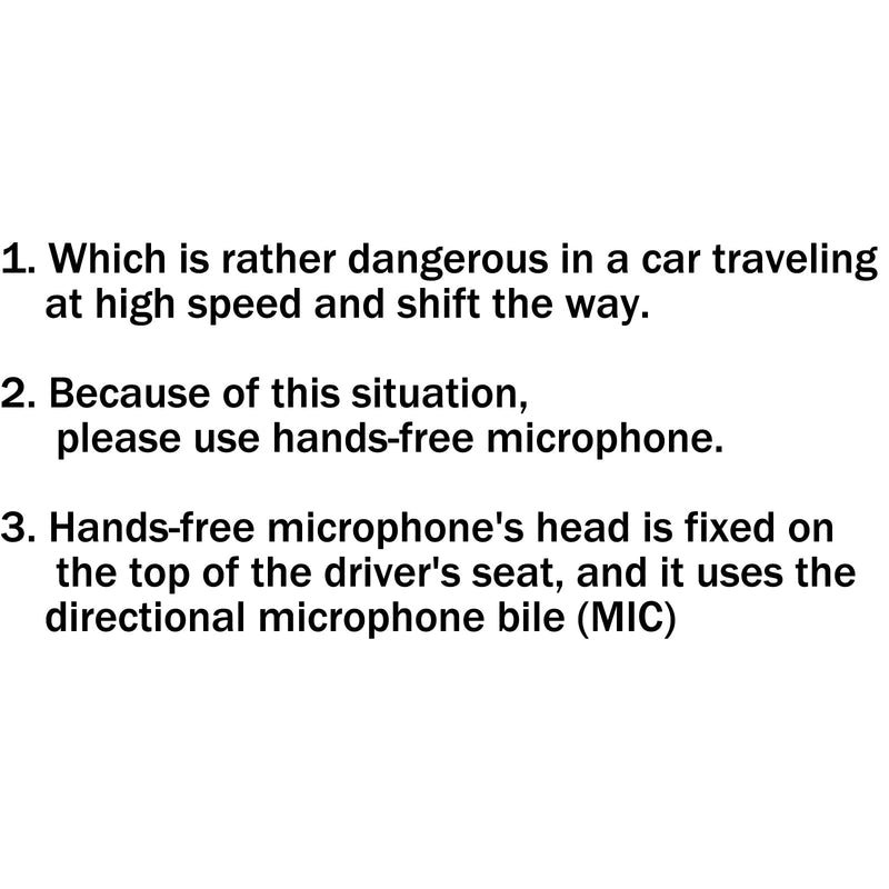 1Pcs 8Pin Hands-Free Car Microphone For ICOM IC2200H IC2720 IC2820 Vehicle Radio