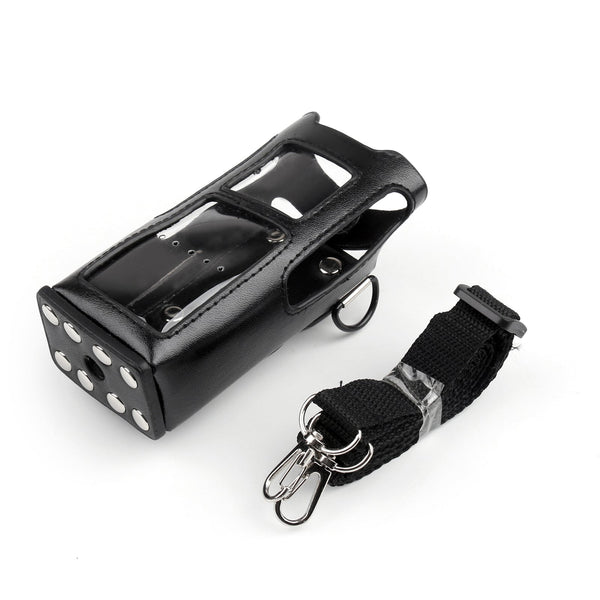 1Pcs Hard Leather Carry Case For Motorola MTP3150 MTP3250 MTP3500 MTP3550 Radio