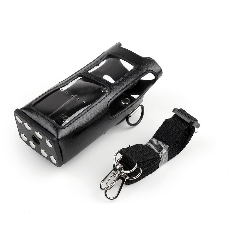 1Pcs Hard Leather Carry Case For Motorola MTP3150 MTP3250 MTP3500 MTP3550 Radio