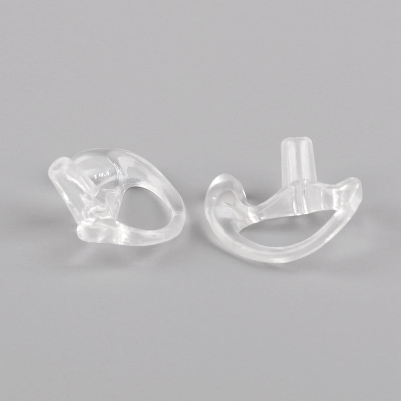 5Pair M Silicone Soft Earplug Earbud For Covert Acoustic Tube Earpiece White