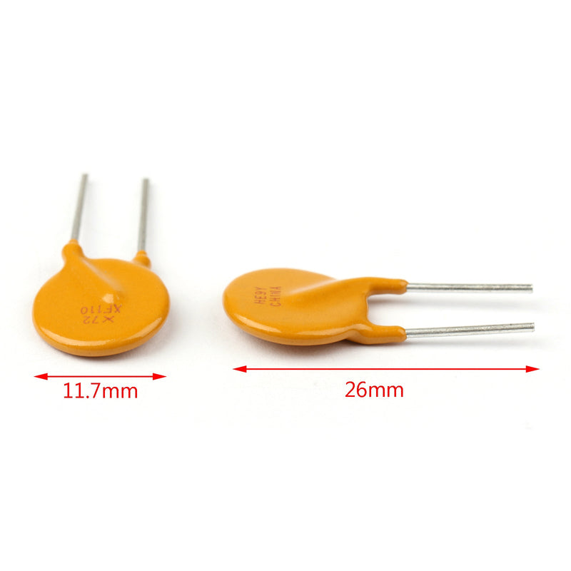 PTC Resettable Fuses Thermistor Polymer Self-Recovery Fuses 72V