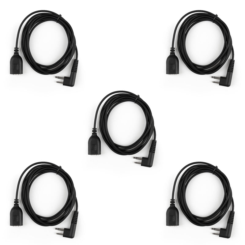 2Pin Extension Cable For Radio Earpiece Speaker Mic Motorola HYT Radio 2m