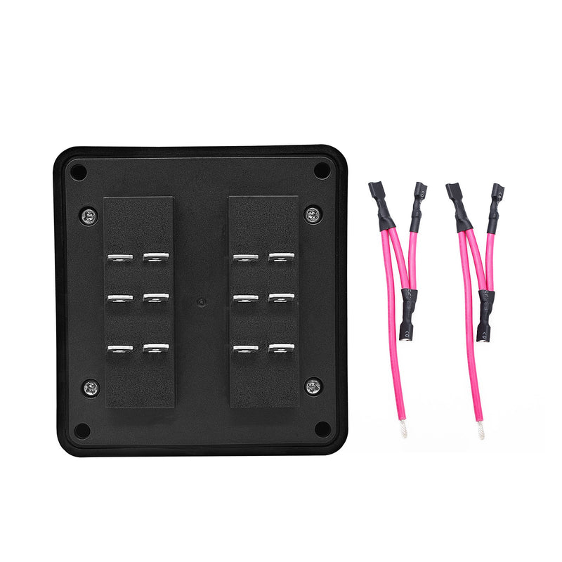 6/12 Way Blade Fuse Box Block Holder ATO ATC for Car Marine Boat RV Waterproof Generic