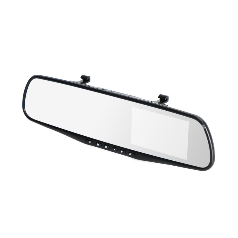 1080P Rearview Mirror Car DVR Dual Dash Cam Camera Front Rear HD Video Recorder