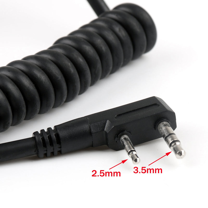 1x KMC-45 Shoulder Waterproof Speaker Mic For KENWOOD TYT F8 BF UV5R MML UV100