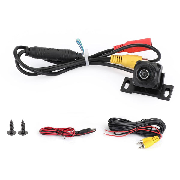 Car Auto Rear + Front View Reverse Backup Parking Camera Waterproof HD 170º