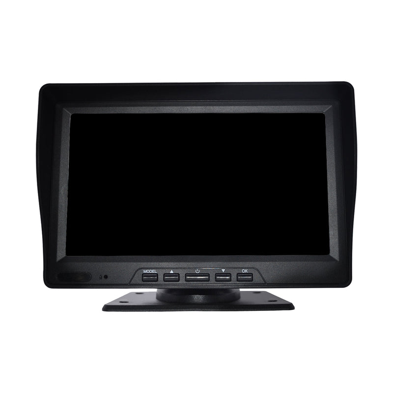 7 " Monitor DVR Driving Video Recorder with Car Charger for RV Truck Bus + Rear View Backup Camera