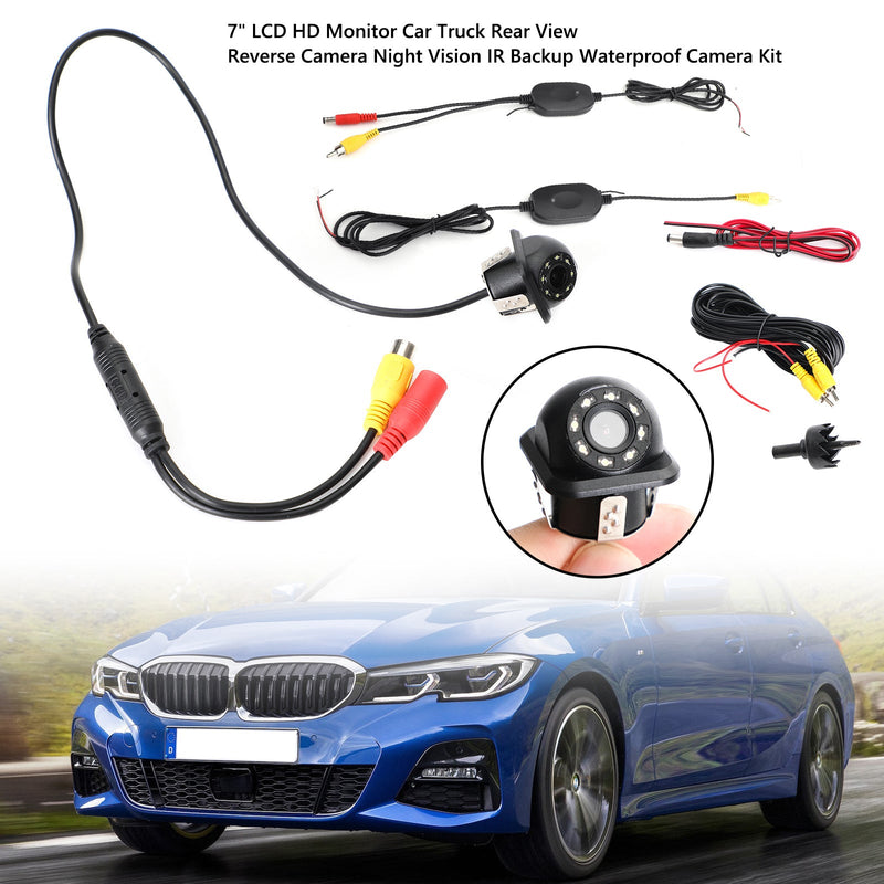 170° HD CMOS Car Wireless Backup Rear View Camera Reverse Night Vision CAM Kit