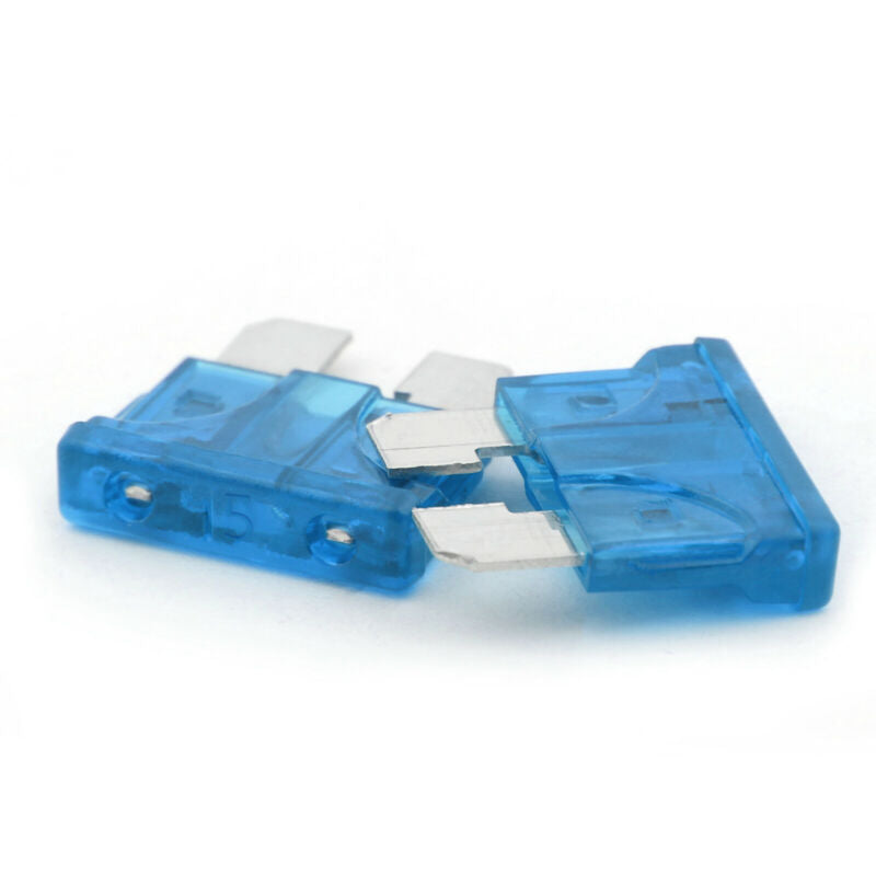 Fuse Holder Standard Blade Back 5-Piece Add Circuit Fuse ACU Tap Car 15A