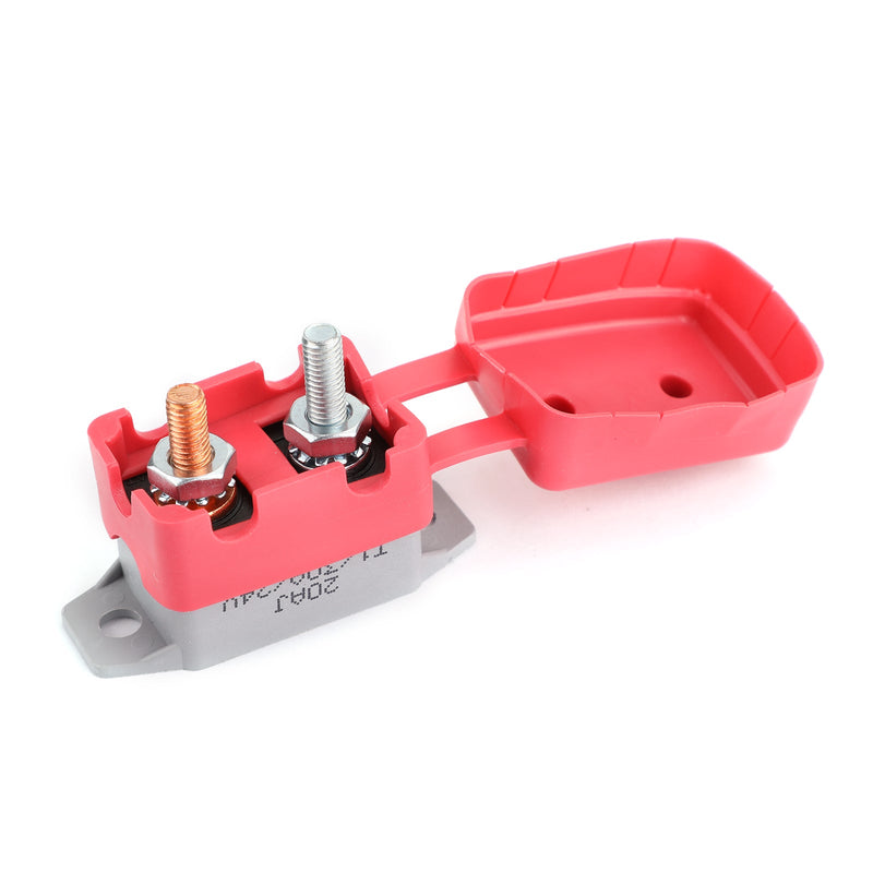 Bimetal Structures Marine Car Sound System Audio IP66 2PCS 30A 24V Circuit Breaker With Cover Fuse