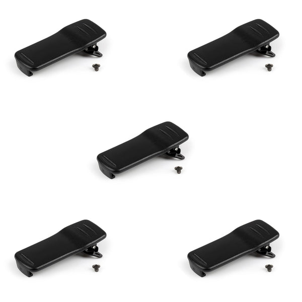 5Pcs Belt Clip For ICOM IC-V85 IC-V85E IC-M87 IC-M88 IC-F50 IC-F60 IC-R20 Radio