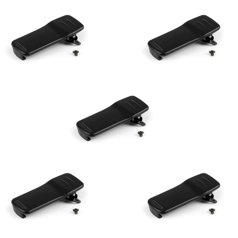 5Pcs Belt Clip For ICOM IC-V85 IC-V85E IC-M87 IC-M88 IC-F50 IC-F60 IC-R20 Radio