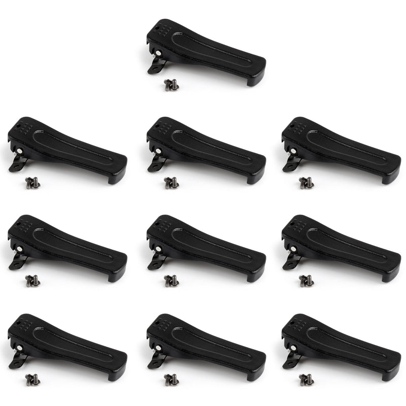 10x Battery Belt Clip For Baofeng BF-666S BF-777S BF-888S BF-999S T200 Radio