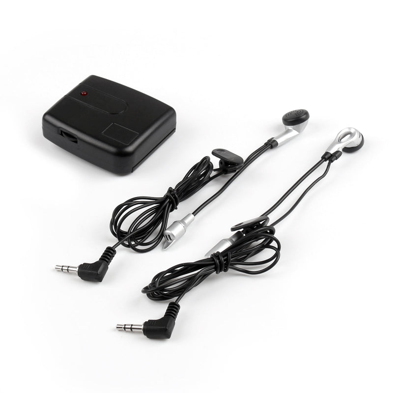 1Pcs Motorcycle Helmet to Helmet Intercom 2 Headset MP3 For Harley Honda Yamaha