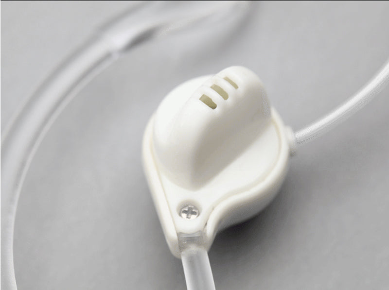 2 Pin Earhook Earpiece Headset PTT Mic For Kenwood HYT BaoFeng Radio 3Colour