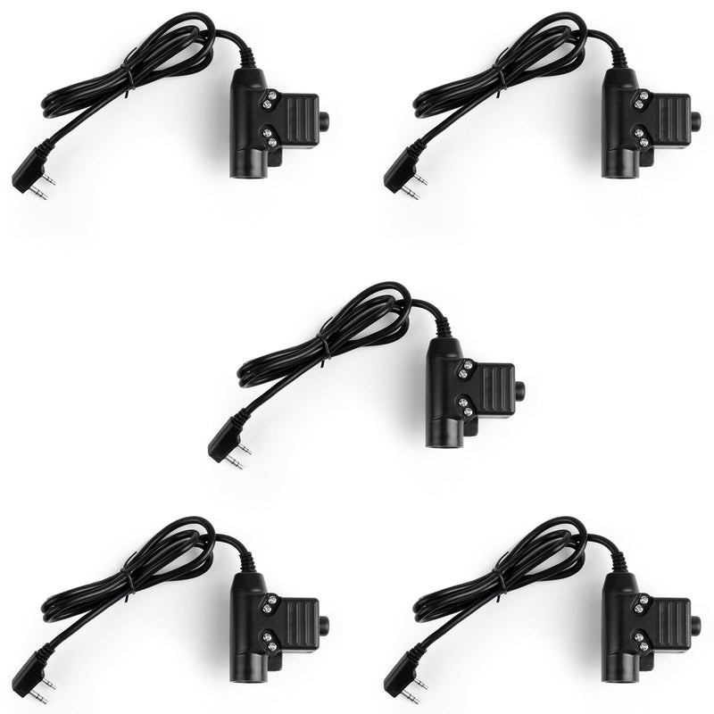 2Pin Z Tactical Bowman TCI U94 PTT Headset For Motorola Kenwood TYT TK3208