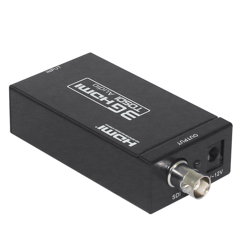 3G HDMI To SDI 1080P HD Video Audio Converter BNC Coaxial Cable US Plug Power