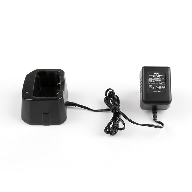 1Pcs NC-77C Desktop Rapid Charger For YAESU VXA-220 FT-60R VX-150 VX-160 Radio