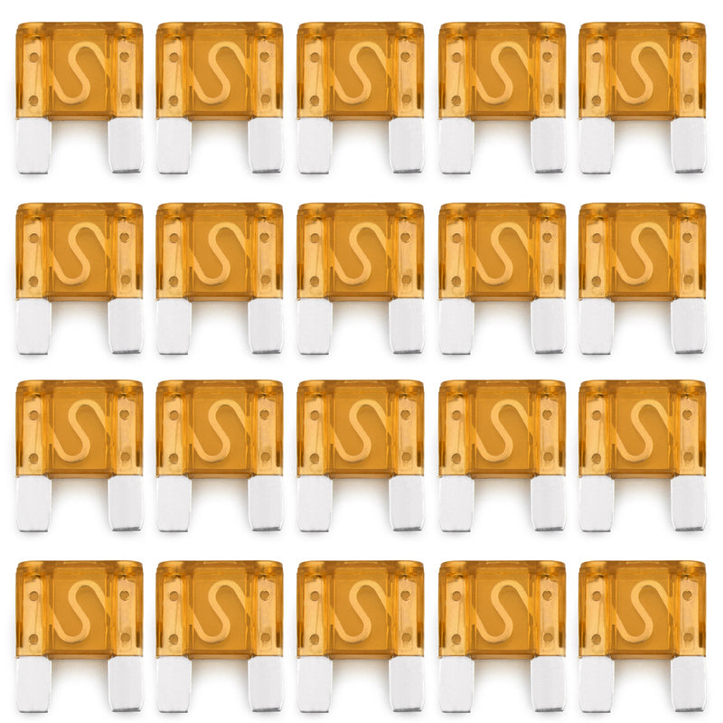 40Pcs Fuse 40 Amp 40A Large Blade Style Audio Maxi Fuse For Car RV Boat Auto